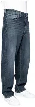 Mavi Toronto Baggy Tapered Jeans dark blue brushed