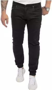 Rock Creek Tapered Fit Jeans black denim