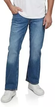 MUSTANG Oregon Bootcut Stretch Jeans medium blue denim