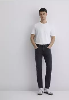 Mavi Jake Slim Skinny Jeans Heavy washed schwarz