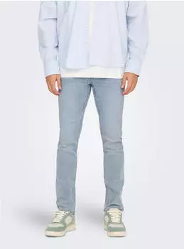 Only & Sons Onsloom Slim Box Pim Dnm Mu Otl Slim-fit Jeans (76278753) light blue denim