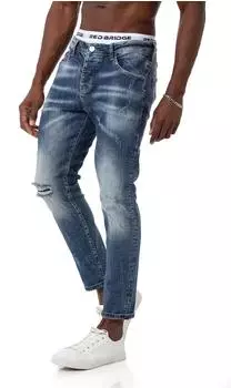 Redbridge Straight Leg Denim Pants (M4323) blau