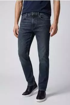 Pepe Jeans Stanley Tapered-fit Jeans Heavy Washed dunkelblau