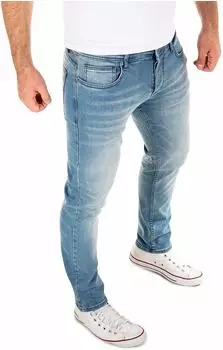 WOTEGA Alistar Slim Fit Jeans Washed opal/captains blue