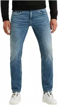 PME Legend Commander 3.0 PTR180 Straight Jeans Used Look blau