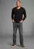 Arizona Jeans Straight-Jeans gerades Bein mit Eingrifftaschen