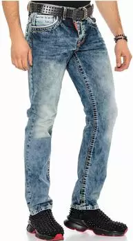 Cipo & Baxx Straight Fit Jeans (46797430) blau