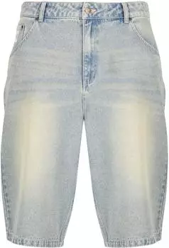 Karl Kani OG Denim Baggy Jorts Bleached blau