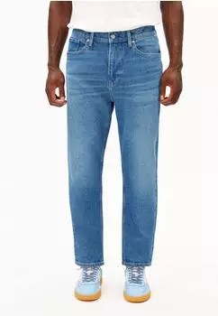 armedangels MAAKX RELAXED TAPERED JEAN Tapered Jeans Bio-Baumwoll Mix Comfort Stretch blau ( - ) (30008230-3517)