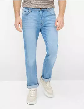 BRAX Herren Five-Pocket-Hose Style CLINT WARM DAYS BLUE USED denim hellblau Gr. / (076752_7960120_18)
