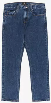 Quiksilver Baggy Denim Regular-fit Jeans stone indigo/blau