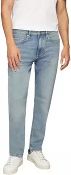 s.Oliver Mauro Regular Fit Mid Rise Tapered Leg Jeans blau