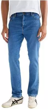 Wrangler Texas Slim Jeans Ridge Wash Slim Fit (112358218) blau