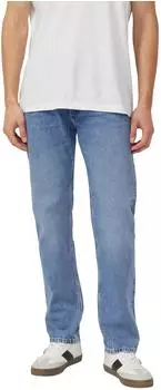 s.Oliver Benito Jeans Regular Fit Mid Rise Straight Leg blau