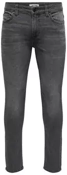 Only & Sons Loom Slim Box Pim DNM MU OTL Slim-fit Jeans (41423810) medium grau denim