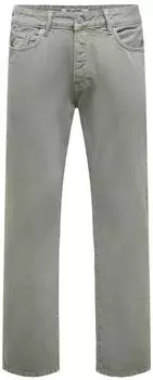 Only & Sons ONSEDGE Performance Straight-Jeans pastellgr&uuml;n