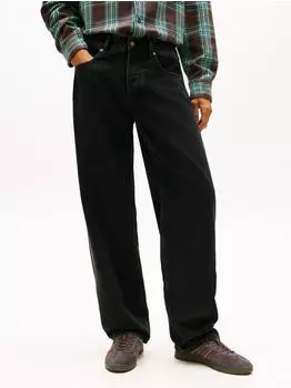Tommy Hilfiger Jaimie Relaxed Straight Jeans black denim