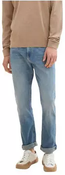 Tom Tailor Josh Slim-fit Jeans im Five-Pocket Style (1042340) clean light stone blue denim