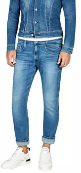 Replay Anbass Superstretch Slim Fit Jeans (M914-000-261-C39-009) medium blue