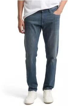 Tom Tailor Tapered-fit-Jeans Heavy washed (90289133) blau