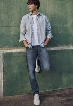 Street One Regular Fit Jeans 5-Pocket Style Heavy Washed (D3806091498929J) indigo
