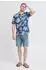 Indicode IDQuentin Jeans Shorts Regular Fit Washed (322428) blau wash