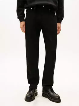 Tommy Hilfiger Ryan Slim Straight Jeans Washed (DM0DM22573) denim schwarz