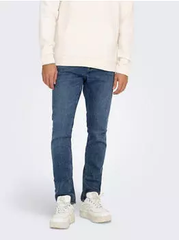 Only & Sons Onsloom Slim Box Pim Dnm Mu Otl Slim-fit-Jeans (12112239) medium blue denim