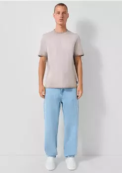 s.Oliver Jeans / Loose fit / Mid Rise / Straight Leg / blau 2177602.53Y4.