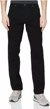 Wrangler Red Kabel Straight Jeans Regular Fit (W10TM7107) black rinse