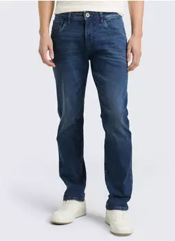 Tom Tailor Marvin Straight Jeans (1047983) used dark stone blue denim