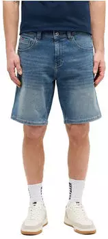 MUSTANG Springfield Shorts Slim-fit-Jeans (55156554) mittelblau