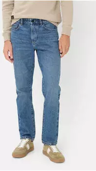 Camel Active Relax-fit-Jeans Relaxed Fit Washed blau