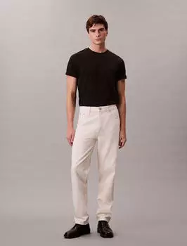 Calvin Klein 5-Pocket Jeans Tapered Fit Washed (46016222) washed bone