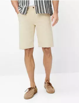 BRAX CLINT 5-Pocket Jeans Tapered Fit Used Look (076762_7969920_58) white sand