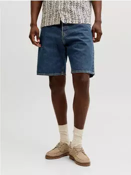 Jack & Jones JJITONY JJORIGINAL SHORTS AM 460 SN Jeansshorts Relaxed Fit Washed (12289725) blue denim