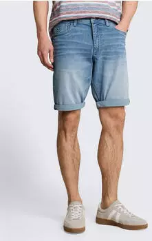 Tom Tailor Bermuda Jeans Shorts (TOTeqrj) blue denim