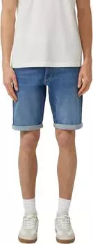 s.Oliver Jeans Shorts Regular Fit Mid Rise Hyperstretch (2176324) blue denim