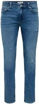 Only & Sons ONSLOOM Slim Fit Jeans Washed (22035253) blue denim/washed