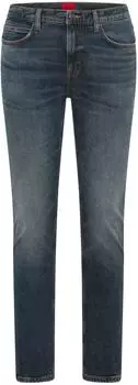 HUGO Extra Slim-Fit Jeans aus dunkelblauem Stretch-Denim - Style 734 50568058 Dunkelblau /