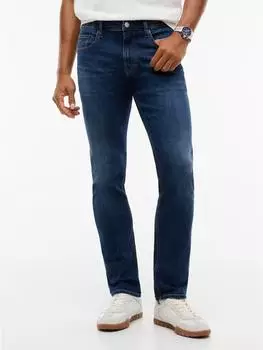 Tommy Hilfiger Scanton Slim Jeans in 5-Pocket Style denim schwarz