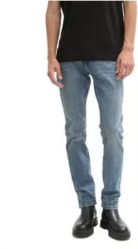 Tom Tailor Josh Regular Slim Jeans Used Mid Stone Blue Denim (1042684) used mid stone blue denim