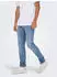 Only & Sons Onsloom Slim Box Pim Dnm Mu Otl Slim-fit-Jeans (10975561) light blau denim detail:grün tint