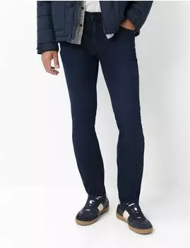 BRAX Herren Five-Pocket-Hose Style CHUCK BLUE BLACK USED denim dunkelblau Gr. / (076503_7960020_13)