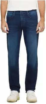 MAC Ben Regular Fit Jeans Used Look (0982L038400) dark royal blue used