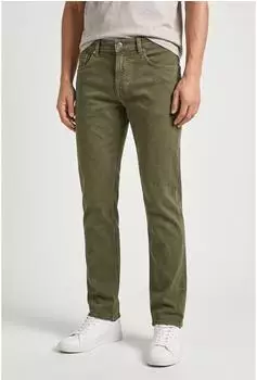 Pepe Jeans Cash Regular Waist Straight Jeans marsh green