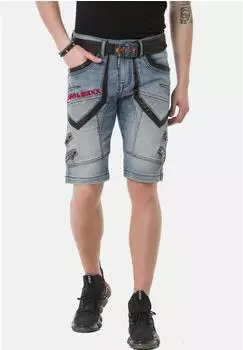 Cipo & Baxx Jeans Bermuda Shorts Regular Fit (703605-40) indigo