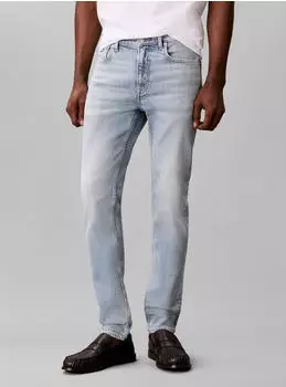 Calvin Klein Slim Taper Slim-fit-Jeans (LV04RH728G) cool metal