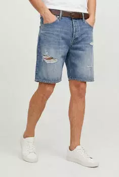 Jack & Jones JJIRICK JJORIGINAL Shorts CB 052 JN (12290116) blau denim