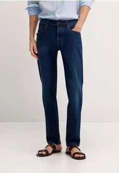 Bugatti 5-Pocket-Jeans Slim Fit Italian Premium Denim (BUGe92w002000004) dark indigo